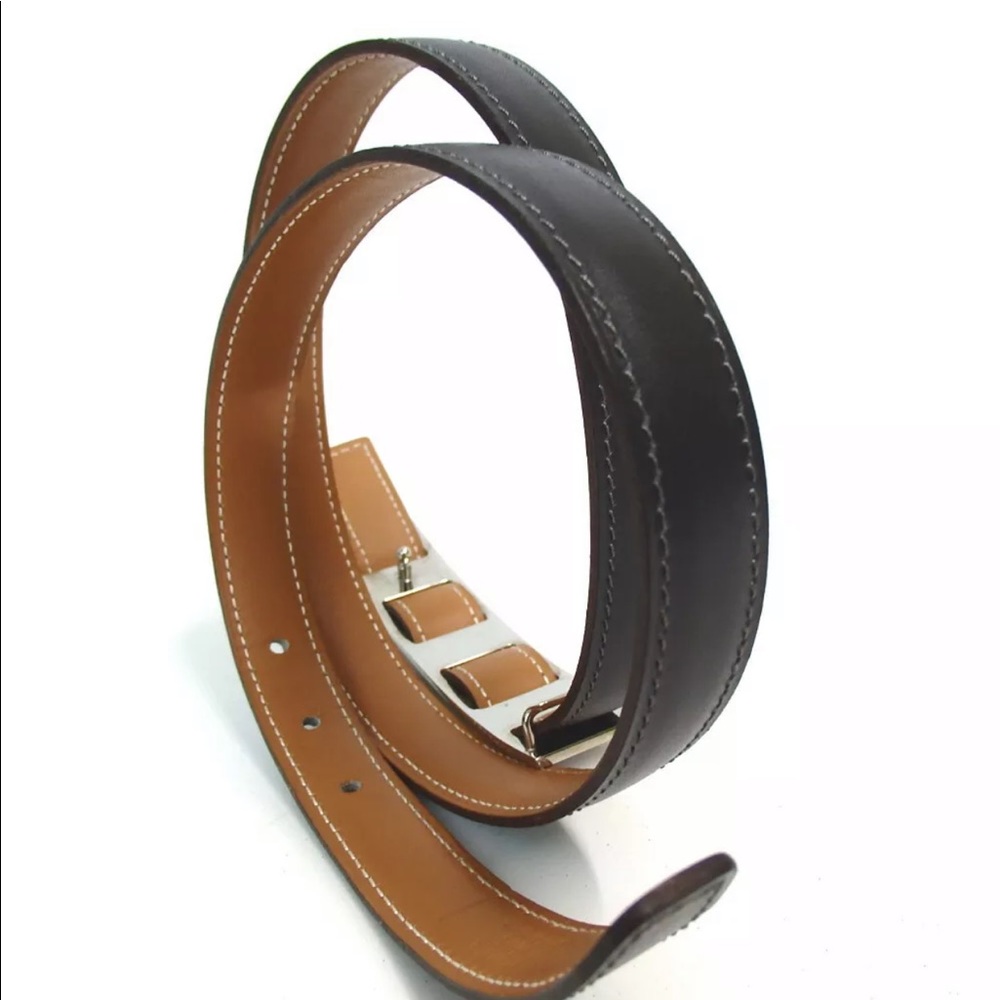 Hermès ladies reversible belt